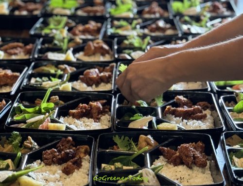 與綠色餐廳合作是企業實踐ESG的方式之一-一簞食永續蔬食便當