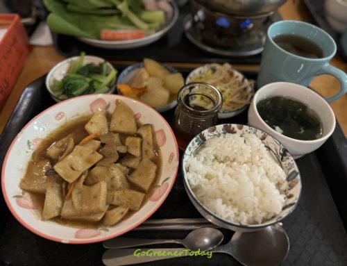 台東市區|自家栽種有機食材的家常料理,美味純植麻油薑蔬食-杏容咖啡屋